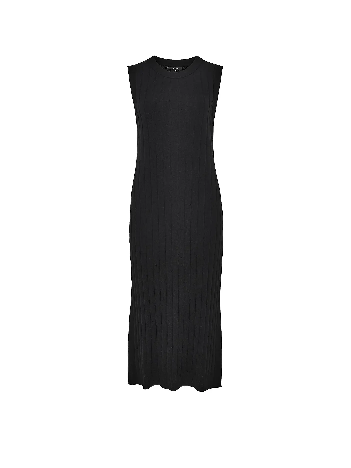 OPUS | Midikleid WASISI | schwarz